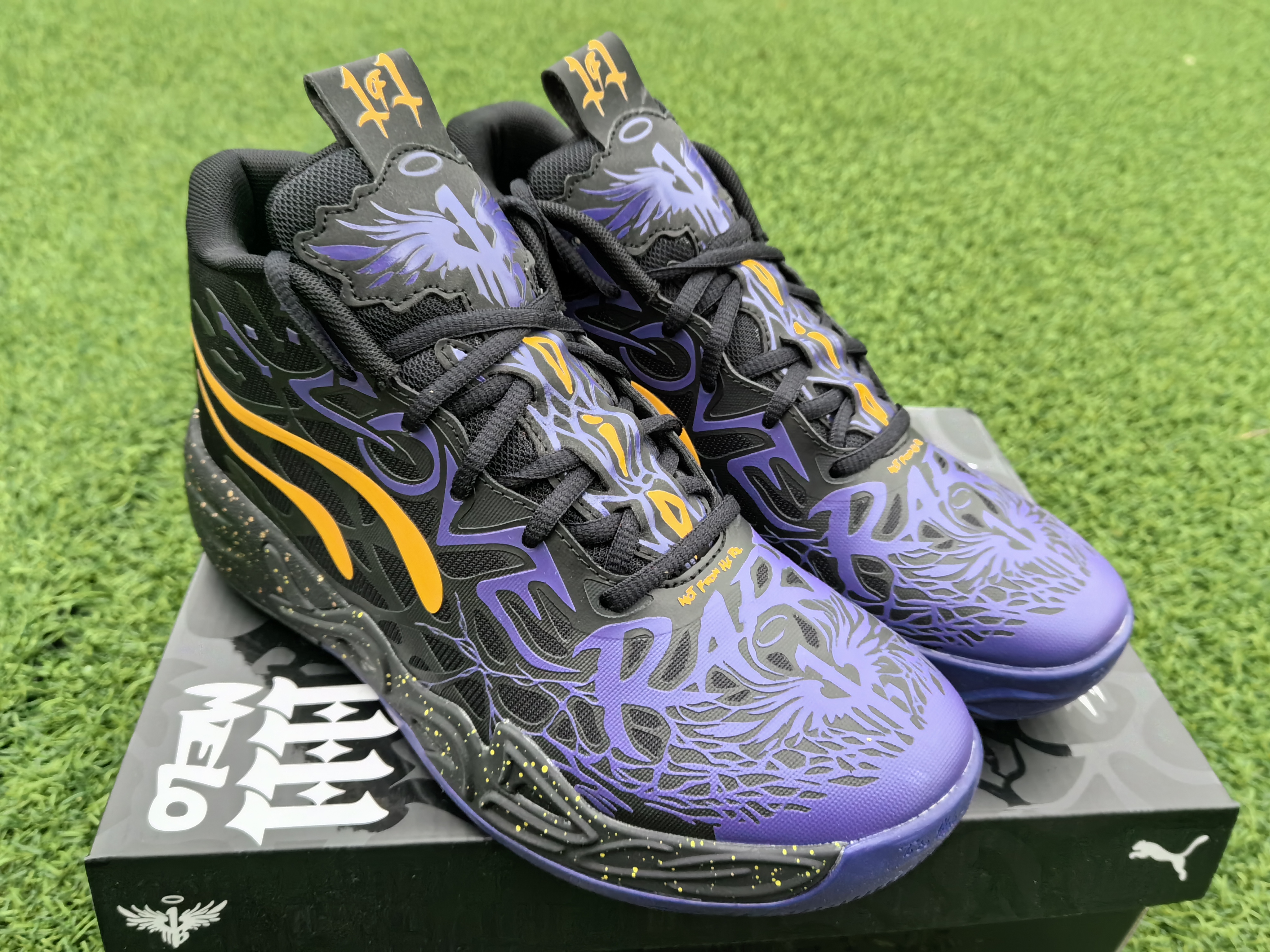 Puma LaMelo Ball MB.04 Purple Black Yellow